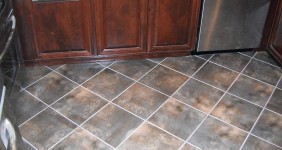 Custom Kitchen Flooring Work