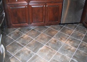 Custom Kitchen Flooring Work